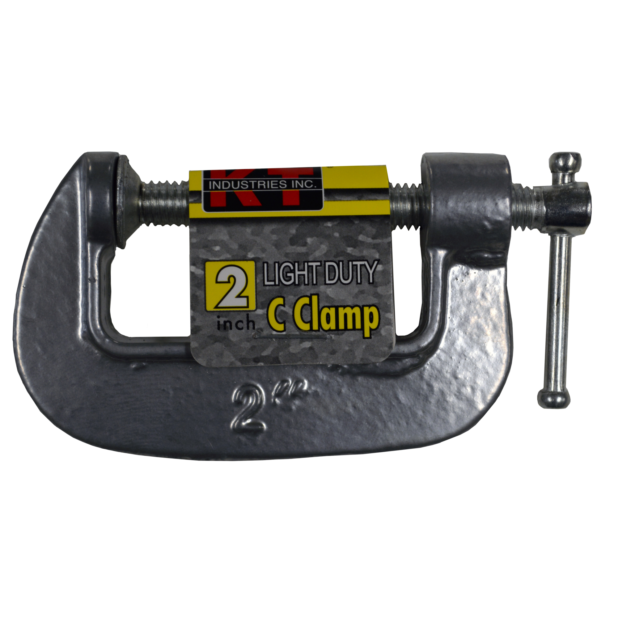 K-T Industries Light Duty C-Clamp — 2in., Model# 5-1558